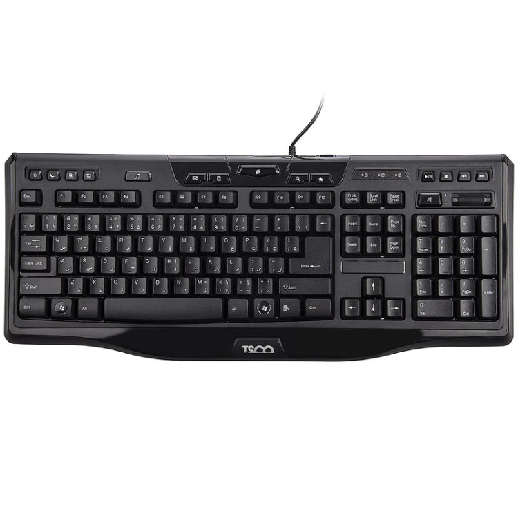 کیبورد تسکو مدل TK 8018 با حروف فارسی