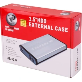 باکس هارد ایکس پی XP-Product XP-HC196 3.5-inch USB 2.0 HDD + آداپتور ا XP-Product XP-HC196 3.5-inch USB