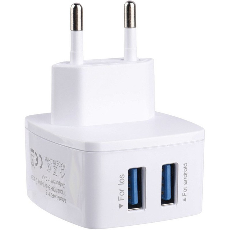 شارژر دیواری وریتی مدل AP2112 به همراه کابل تبدیل microUSB ا Verity AP2112 Charger