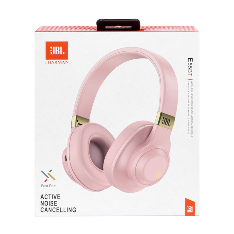 هدفون بی سیم JBL مدل E55BT - صورتی