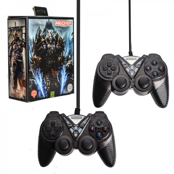 دسته بازی دوبل شوکدار فانتزی مچر (MACHER) مدل MR-62