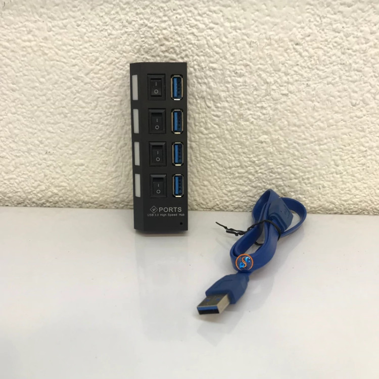 هاب 4 پورت USB 3.0 پورتز مدل HI-SPEED
